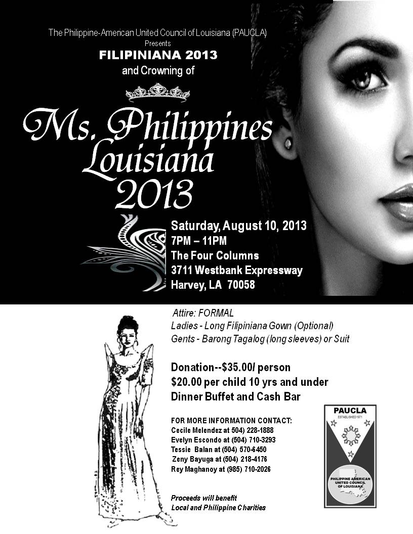 Ms. Philippines Louisiana 2013